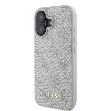 Guess 4G Classic - Etui iPhone 16 Plus (różowy) (GUHCP16MG4GFPI)
