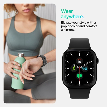 Spigen Nano Pop - Pasek do Apple Watch 44/45/46/49 mm (Black Sesame) (AMP09321)