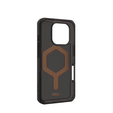 UAG Plyo Magsafe - obudowa ochronna do iPhone'a 16 Pro Max kompatybilna z MagSafe czarny/brązowy (114481114085)