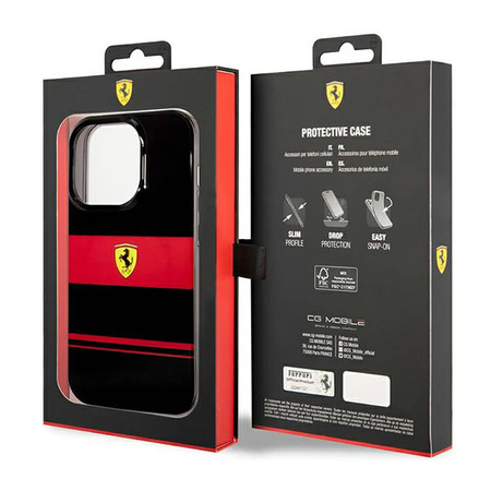 Ferrari Combi MagSafe - Etui iPhone 14 Pro Max (Czarny) (FEHMP14XUCOK)