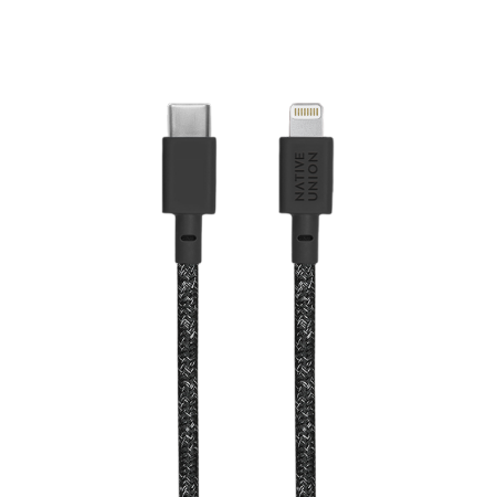 Native Union Night Cable - kabel USB-C - lightning, 3 m (cosmos) (NCABLE-CL-CS-BK-NP)