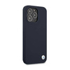 BMW Silicone Signature Logo - Etui iPhone 13 Pro Max (granatowy) (BMHCP13XSILNA)