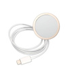 Guess Bundle Pack MagSafe 4G - Zestaw etui + ładowarka MagSafe iPhone 13 Pro (czarny/złoty) (GUBPP13LH4EACSK)