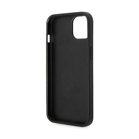 Karl Lagerfeld Glitter Plaque Logo - Etui iPhone 14 Plus (czarny) (KLHCP14MG2ELK)