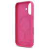 Karl Lagerfeld Silicone Choupette Head Print MagSafe - Etui iPhone 16 (fuksja) (KLHMP16SSCHPPLF)