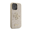 Guess Glitter Script Big 4G - Etui iPhone 13 Pro (złoty) (GUHCP13LHG4SGD)