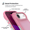 Speck Presidio Lux MagSafe - Etui iPhone Air (Ibis Pink / Dark Ibis / Kanon Green) (151016-3271)