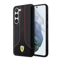 Ferrari Perforated 296P Collection - Etui Samsung Galaxy S23+ (czarny) (FEHCS23MPCSK)