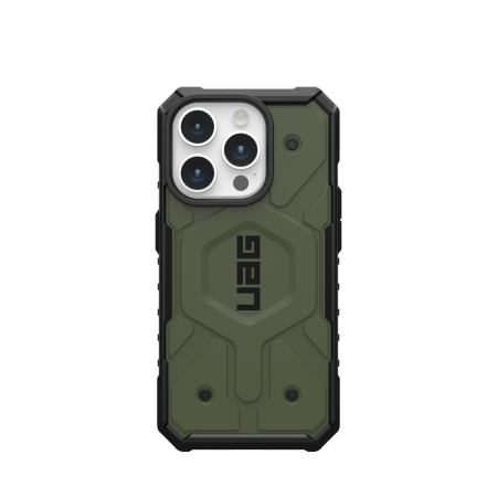 UAG Pathfinder Magsafe - obudowa ochronna do iPhone 15 Pro kompatybilna z MagSafe (olive) (114281117272)