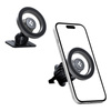 Spigen MFT13 Magnetic Dashboard & Vent Car Mount - Magnetyczny uchwyt samochodowy MagSafe (Srebrny) (ACP08314)