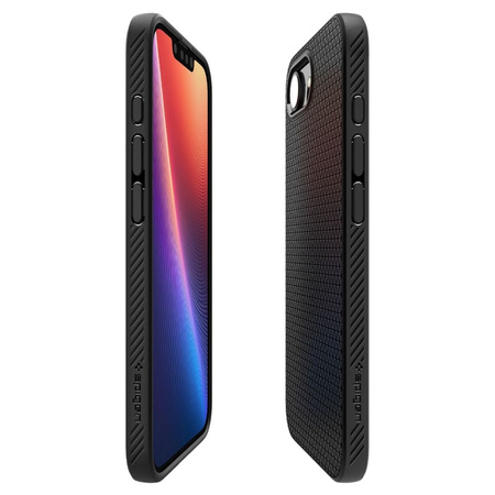 Spigen Liquid Air Mag MagSafe - Etui do iPhone 16e (Matte Black) (ACS09151)