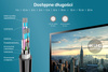 Unitek Kabel Przewód HDMI 2.0 4K 60Hz 2m Czarny (Y-C138M)