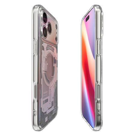Spigen Ultra Hybrid Mag MagSafe - Etui do iPhone 17 Pro Max (Zero One White) (ACS10287)
