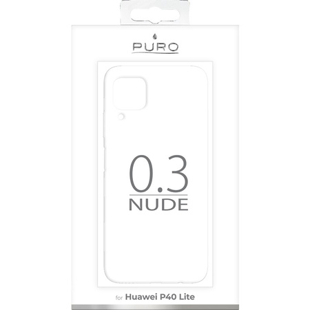 PURO 0.3 Nude - Etui Huawei P40 Lite (przezroczysty) (HWP40L03NUDETR)