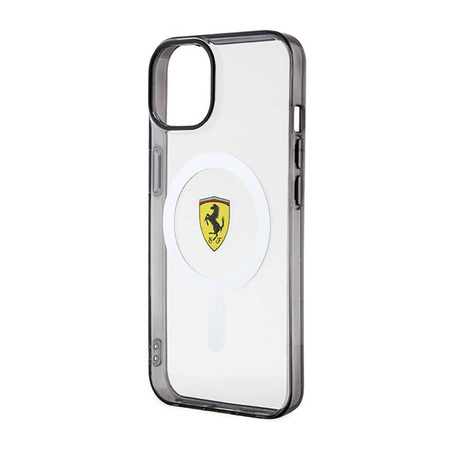 Ferrari Outline Magsafe - Etui iPhone 14 Plus (Przezroczysty) (FEHMP14MURKT)
