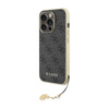 Guess 4G Charms Collection - Etui iPhone 15 Pro (szary) (GUHCP15LGF4GGR)