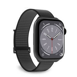 PURO Nylon Sport - Pasek do Apple Watch 38/40/41/42 mm (Czarny) (PUSPORTAW40BLK)