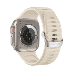 Decoded Ultra Traction - silikonowy pasek do Apple Watch 49/45/44/42 mm Gen 1-9 - SE (white) (D24AWS49UTS1WE)