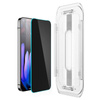Spigen GLAS.TR EZ FIT Privacy 2-Pack - Szkło hartowane z filtrem prywatyzującym do Google Pixel 9 / 9 Pro 2 szt (AGL09312)