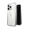 Speck Gemshell + MagSafe - Etui do iPhone 14 Pro z połowką MICROBAN (Clear) (150160-5085)