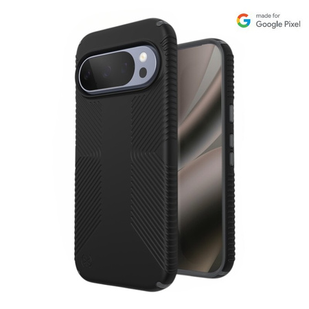 Speck Presidio2 Grip Magnet - Etui Google Pixel 10 / Google Pixel 10 Pro (Black/Slate Grey) (150945-3205)