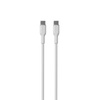 PURO ICON Soft Cable – Kabel USB-C do USB-C 1.5 m (White) (PUUSBCUSBCICONWHI)