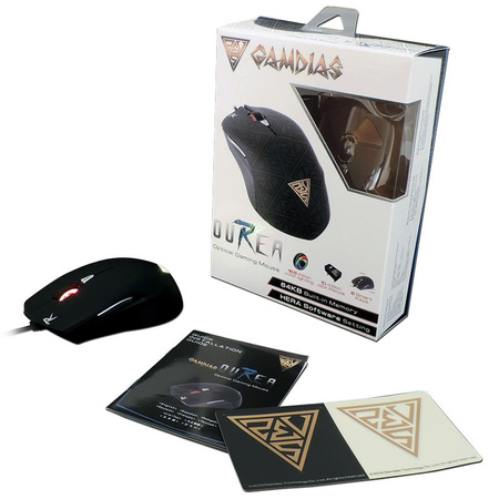 Gamdias Ourea Optical - Mysz optyczna (2500 DPI) (GMS5500)