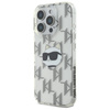 Karl Lagerfeld IML Choupette Head Electroplated - Etui iPhone 16 Pro (przezroczysty) (KLHCP16LHKLPCHT)