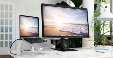 Twelve South Curve - aluminiowa podstawka do MacBook - czarna (12-1708)