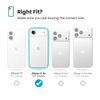 Speck Presidio2 Grip ClickLock & MagSafe - Etui iPhone Air (Deep Sea / Silver Metallic / Spell Blue) (150968-3261)