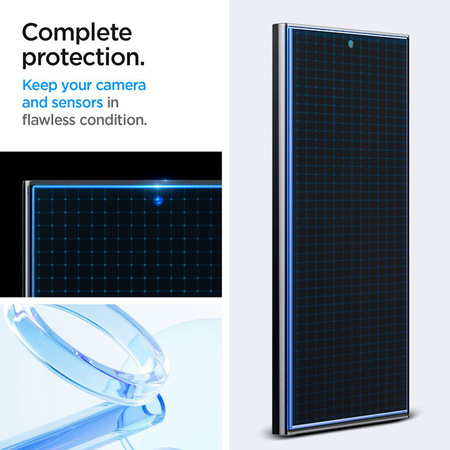 Spigen GLAS.TR EZ FIT 2-Pack - Szkło hartowane do Samsung Galaxy S24 Ultra (2 sztuki) (AGL07495)