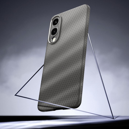 Spigen Liquid Air - Etui do Samsung Galaxy S25 Edge (Marble Grey) (ACS09421)