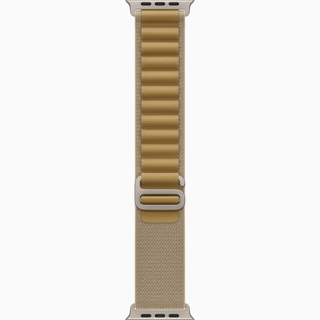 Apple Watch Ultra 2 GPS + Cellular 49mm Koperta z tytanu w kolorze naturalnym, Opaska Alpine w kolorze beżu - M (MX4F3WB/A)