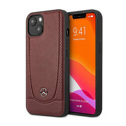 Mercedes Leather Urban Line - Etui iPhone 14 Plus (czerwony) (MEHCP14MARMRE)