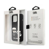 Karl Lagerfeld Slilicone Karl & Choupette - Etui iPhone 13 Pro (czarny) (KLHCP13LSSKCK)
