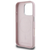 Karl Lagerfeld FW Metal Plate MagSafe - Etui iPhone 16 Pro (różowy) (KLHMP16LPGMSRPP)