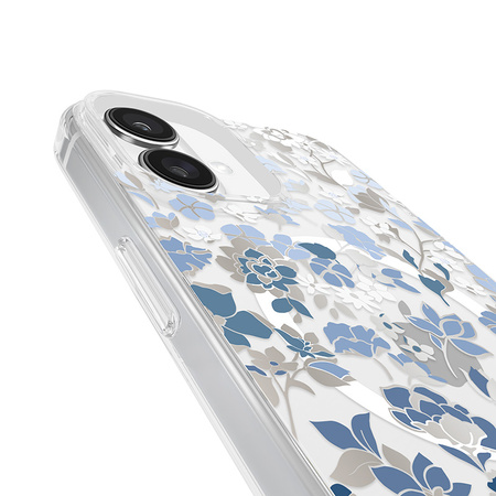 Kate Spade New York Protective Gems MagSafe - Etui iPhone 16 Plus (Flowerbed Blue) (KS054380)