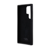 Karl Lagerfeld Silicone Choupette Metal Pin - Etui Samsung Galaxy S24 Ultra (czarny) (KLHCS24LSMHCNPK)