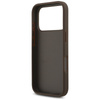 Guess 4G Big Logo - Etui iPhone 17 Pro (brązowy) (GUHCP17L4GMGBR)