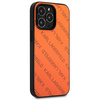 Karl Lagerfeld Perforated Allover - Etui iPhone 13 Pro Max (pomarańczowy) (KLHCP13XPTLO)