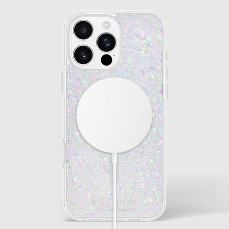Kate Spade New York Protective MagSafe - Etui iPhone 16 Pro Max (Chunky Glitter) (KS054960)