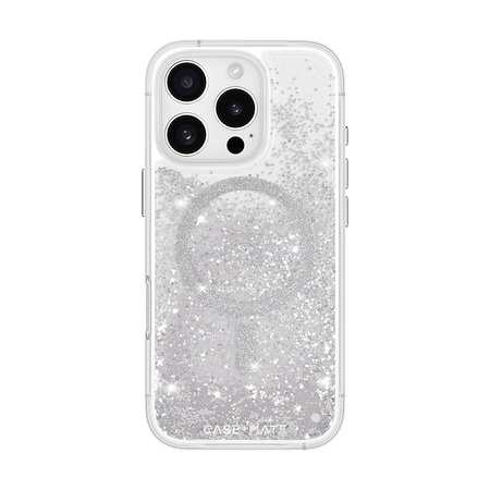 Case-Mate Waterfall MagSafe - Etui iPhone 16 Pro (Silver) (CM054602)