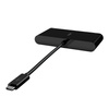Belkin przejściówka Multiport M/F USB-C / HDMI, VGA, USB-A, Ethernet - czarny (AVC005BTBK)