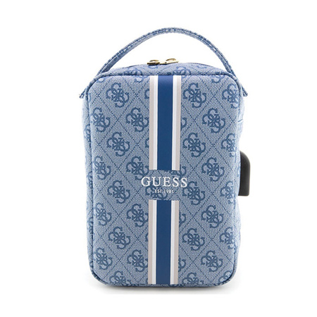 Guess 4G Printed Stripes Travel Universal Bag - Organizer na akcesoria (Niebieski) (GUHBP4RPSB)