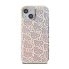 Hello Kitty IML Gradient Electrop Crowded Kitty Head - Etui iPhone 15 (różowy) (HKHCP15SHCHPEP)