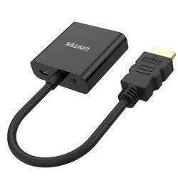 Unitek Y-6333 adapter HDMI to VGA + audio (Y-6333)