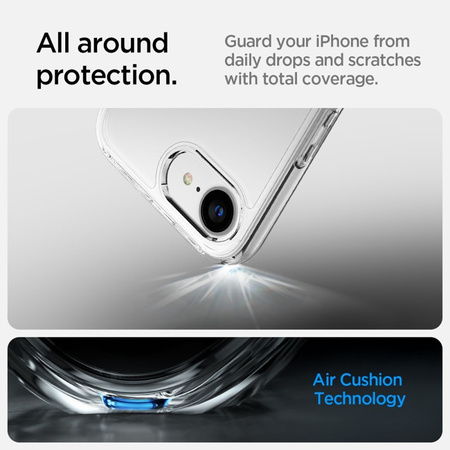 Spigen Ultra Hybrid - Etui do iPhone 16e (Przezroczysty) (ACS09160)
