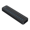 Orico Aktywny hub 13*USB-A 5Gbps BC 1.2 60W czarny (CT2U3-13AB-EU-BK-BP)
