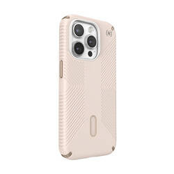 Speck Presidio2 Grip ClickLock & Magsafe - Etui iPhone 15 Pro (Bleached Bone / Heirloom Gold / Hazel Brown) (150447-3214)