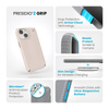 Speck Presidio2 Grip - Etui iPhone 16e /  iPhone 15 / iPhone 14 / iPhone 13 (Bleached Bone / Heirloom Gold / Hazel Brown) (150473-3214)